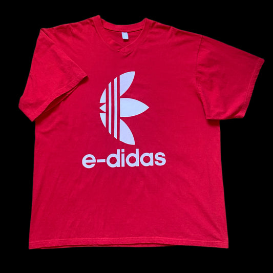 e-didas red tee sz. 4XL