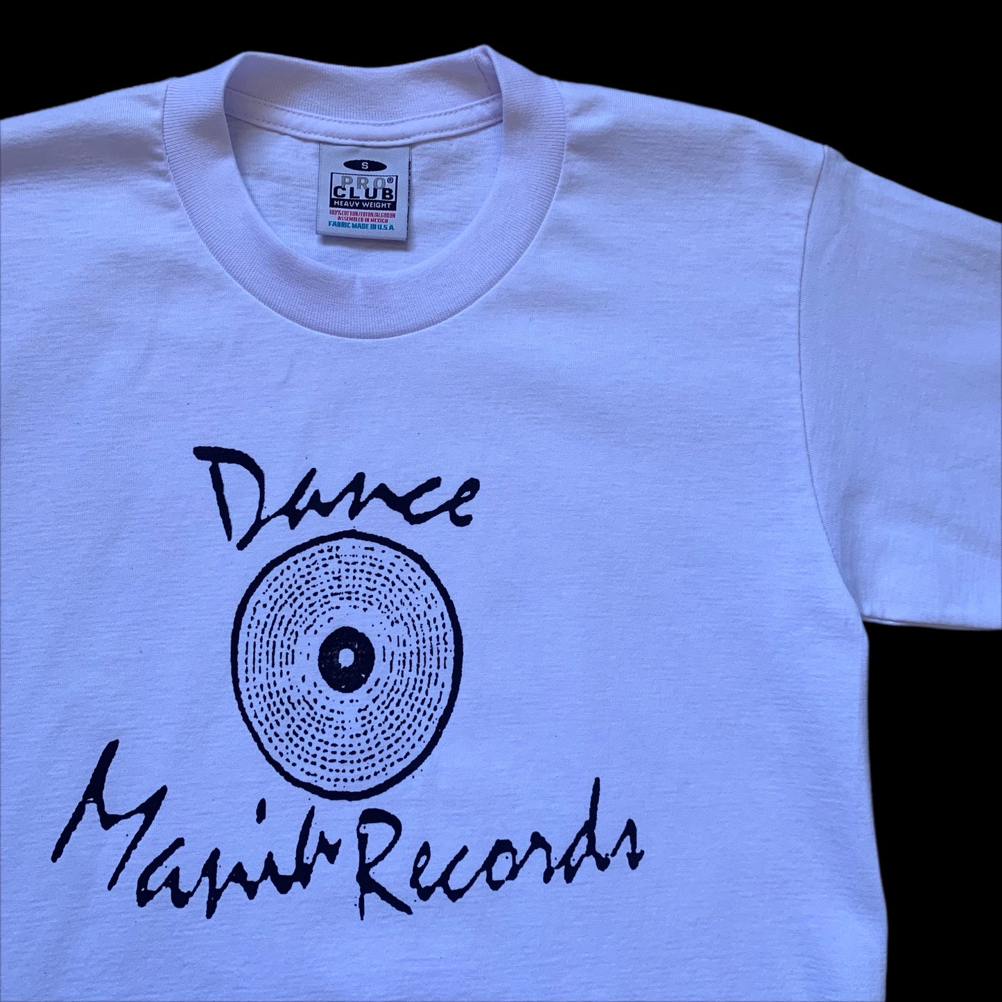dance mania records tee